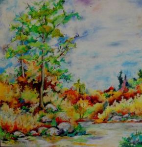 Voir le détail de cette oeuvre: L'étang chimérique