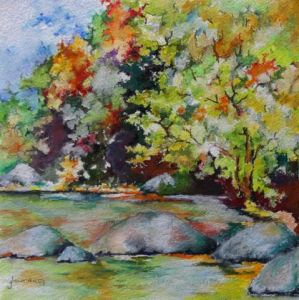 Voir le détail de cette oeuvre: Plan d'eau