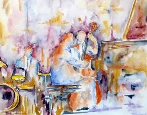 Voir le détail de cette oeuvre: la boîte de jazz