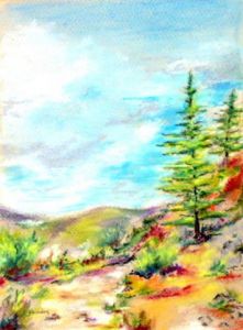 Voir le détail de cette oeuvre: Col de pas 