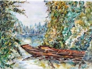 Voir le détail de cette oeuvre: Deux barques