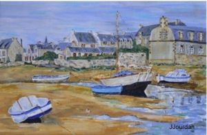 Voir le détail de cette oeuvre: A  marée basse