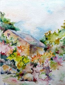 Voir le détail de cette oeuvre: La masure oubliée