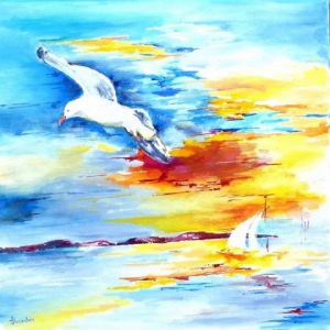 Voir le détail de cette oeuvre: fais comme l'oiseau