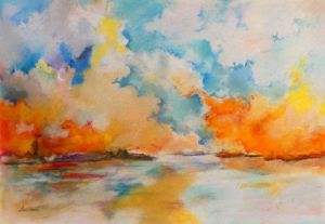 Voir le détail de cette oeuvre: Un matin sur la mer